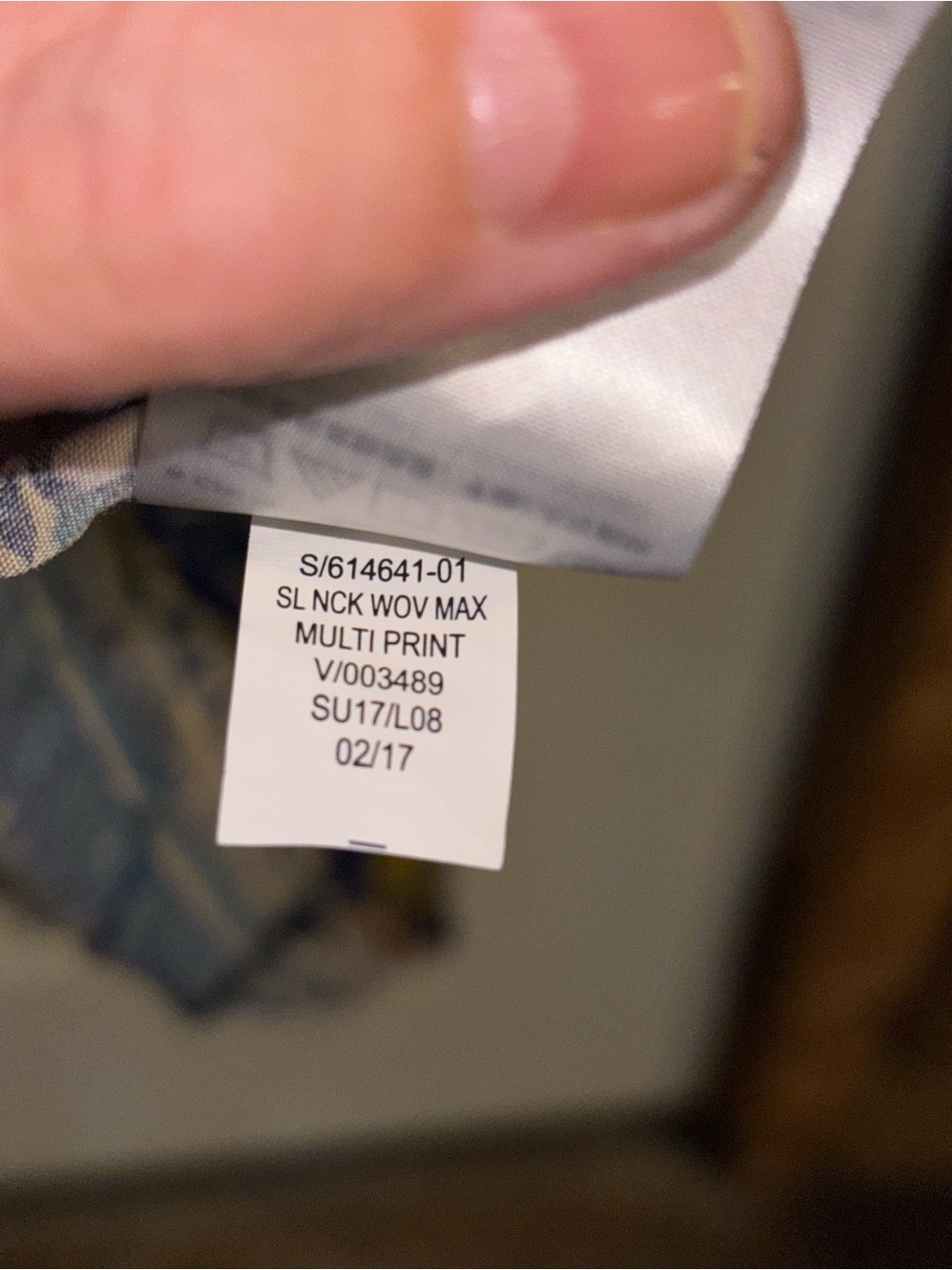 Old Navy Navy and Yellow Patterned Spaghetti-Strap Maxi Dress - Picture 6 of 7